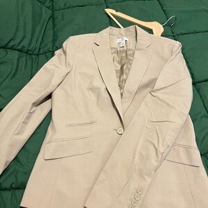 Ann Taylor LOFT Beige Blazer